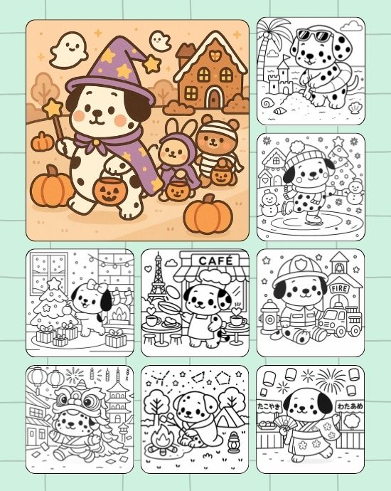 Dalmatian Coloring Pages, Creative Fun With Every Dalmatian Dalmatian Coloring Pages, Download Your Favorite Spotty Pup